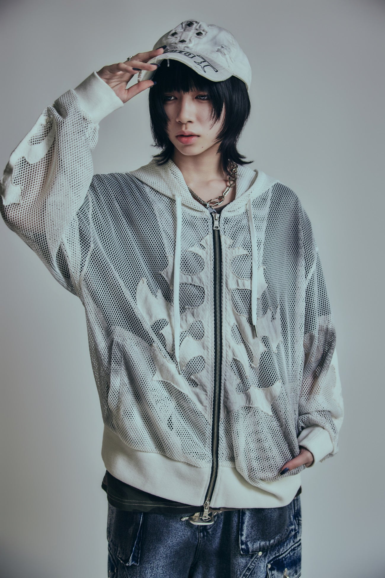 P.N UNDERGROUND】メッシュZIPパーカー (726611) – ring official