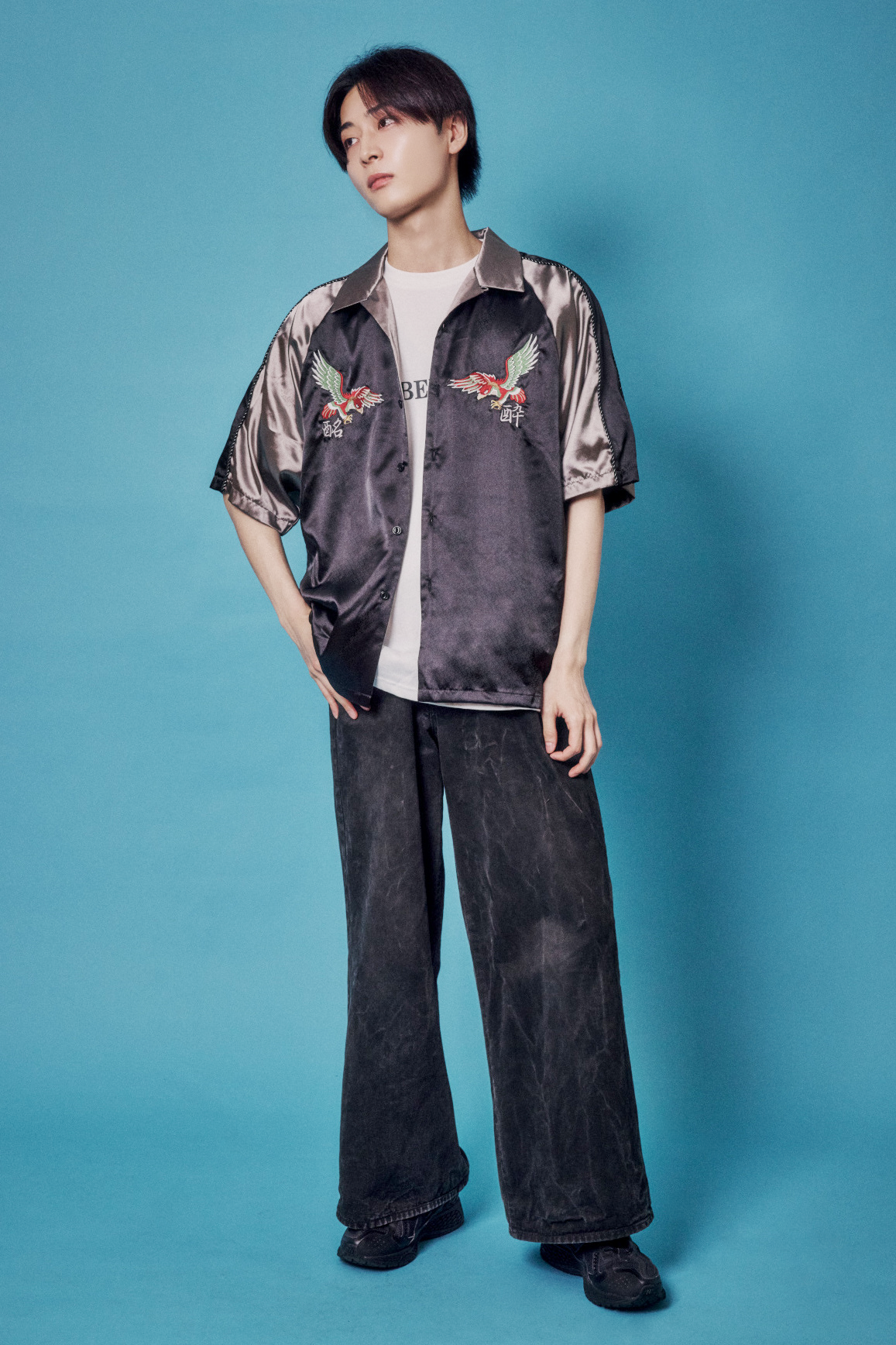 【YOIDORE】YOIDORE JAPAN スカジャンシャツ (826302)