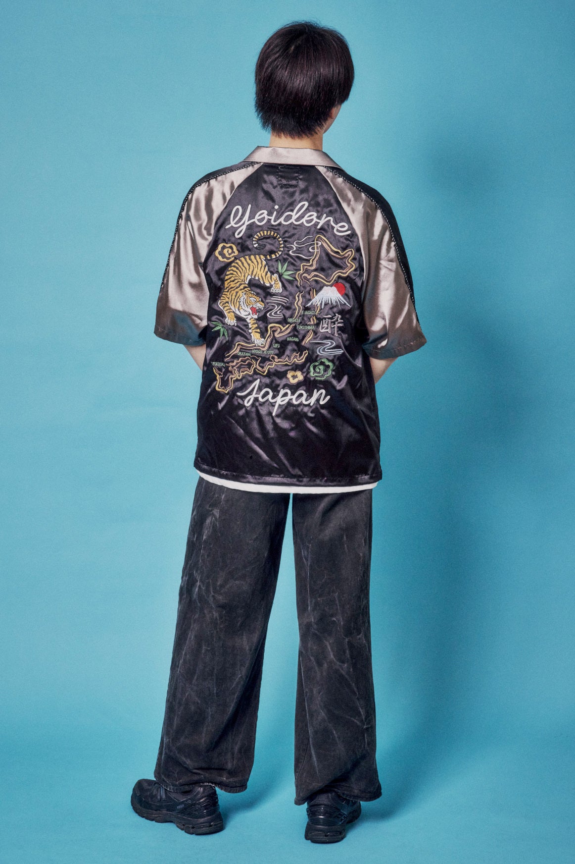 【YOIDORE】YOIDORE JAPAN スカジャンシャツ (826302)
