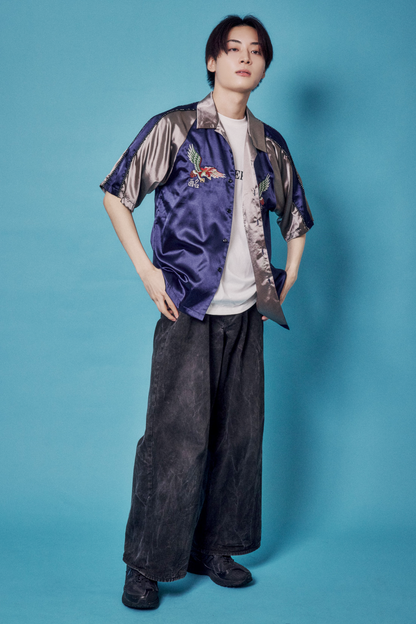 【YOIDORE】YOIDORE JAPAN スカジャンシャツ (826302)
