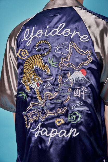 【YOIDORE】YOIDORE JAPAN スカジャンシャツ (826302)