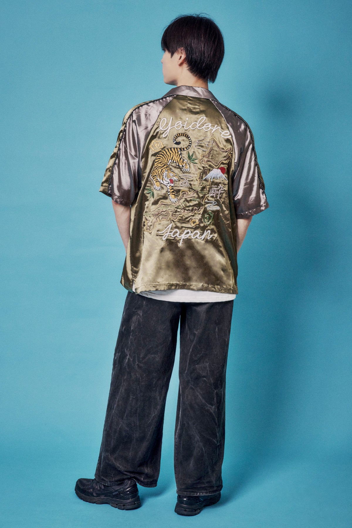 【YOIDORE】YOIDORE JAPAN スカジャンシャツ (826302)