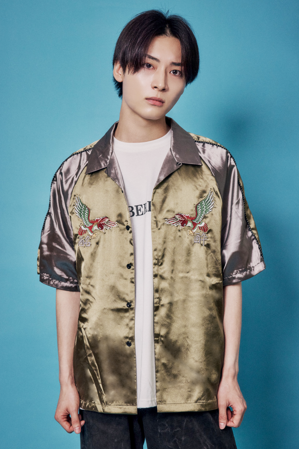 【YOIDORE】YOIDORE JAPAN スカジャンシャツ (826302)