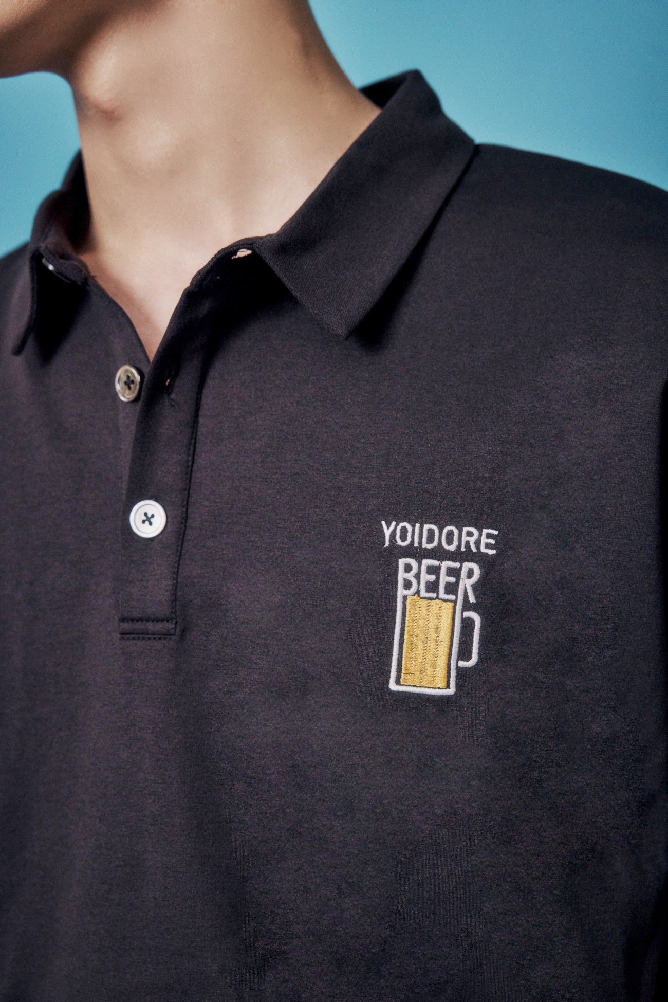 【YOIDORE】BEERロゴ FUNCTIONポロシャツ (826505)