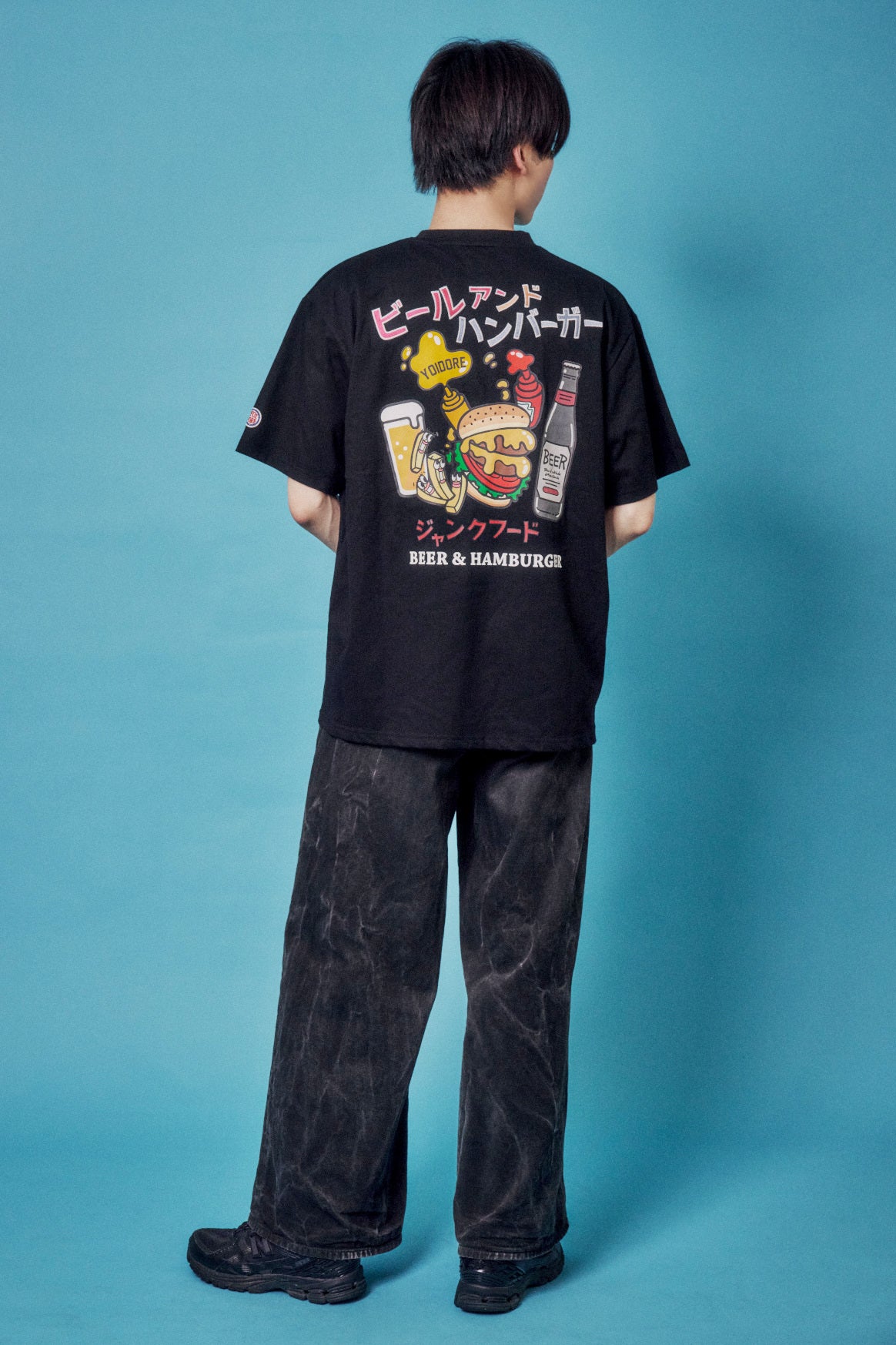 【YOIDORE】ビールとジャンクフード TEE (826235)