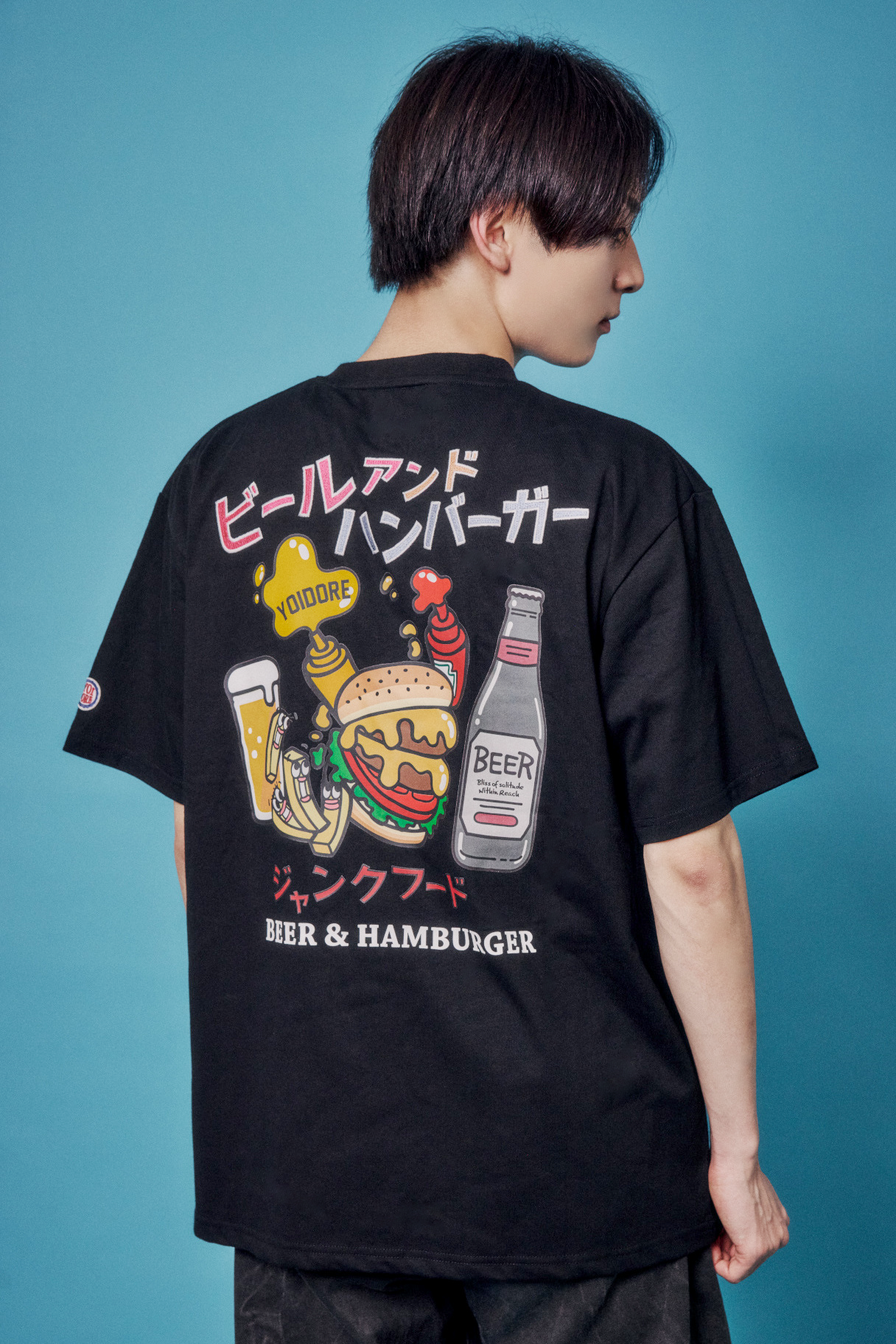 【YOIDORE】ビールとジャンクフード TEE (826235)