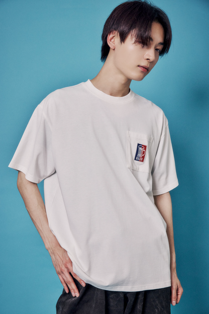 【YOIDORE】ビールパラダイス ポケットTEE (826232)