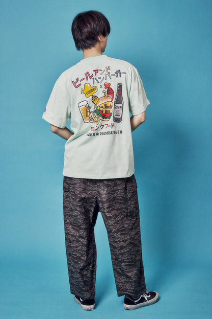 【YOIDORE】ビールとジャンクフード TEE (826235)