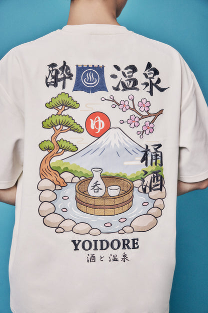 【YOIDORE】温泉桶酒 FUNCTION TEE (826504)
