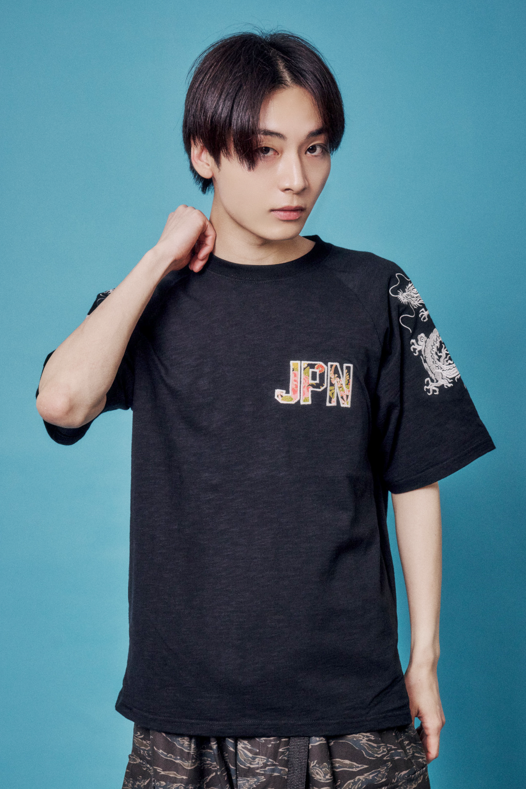 【YOIDORE 大吟醸】酒龍盆栽 ラグランスリーブ TEE (826527)