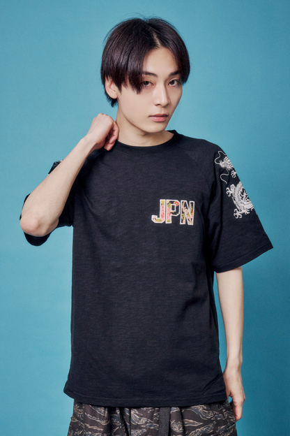 【YOIDORE 大吟醸】酒龍盆栽 ラグランスリーブ TEE (826527)