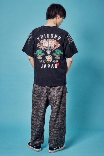 【YOIDORE 大吟醸】扇子 ラグランスリーブ TEE (826526)