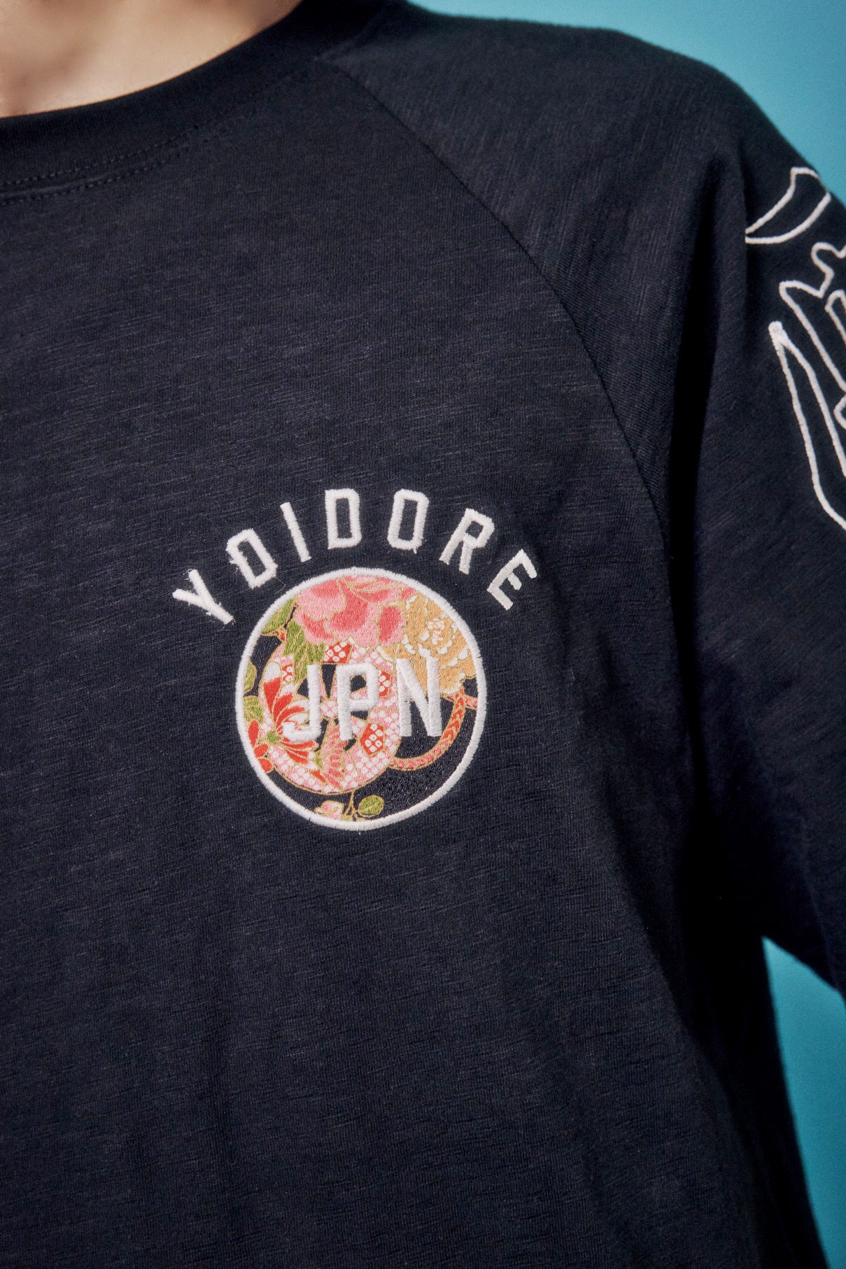 【YOIDORE 大吟醸】扇子 ラグランスリーブ TEE (826526)