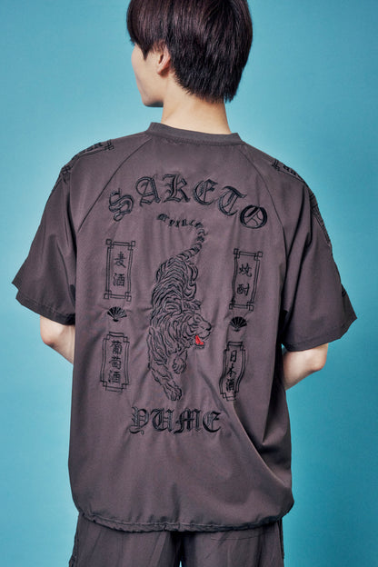 【YOIDORE】SAKE TO YUME 酔虎セットアップ (826304)