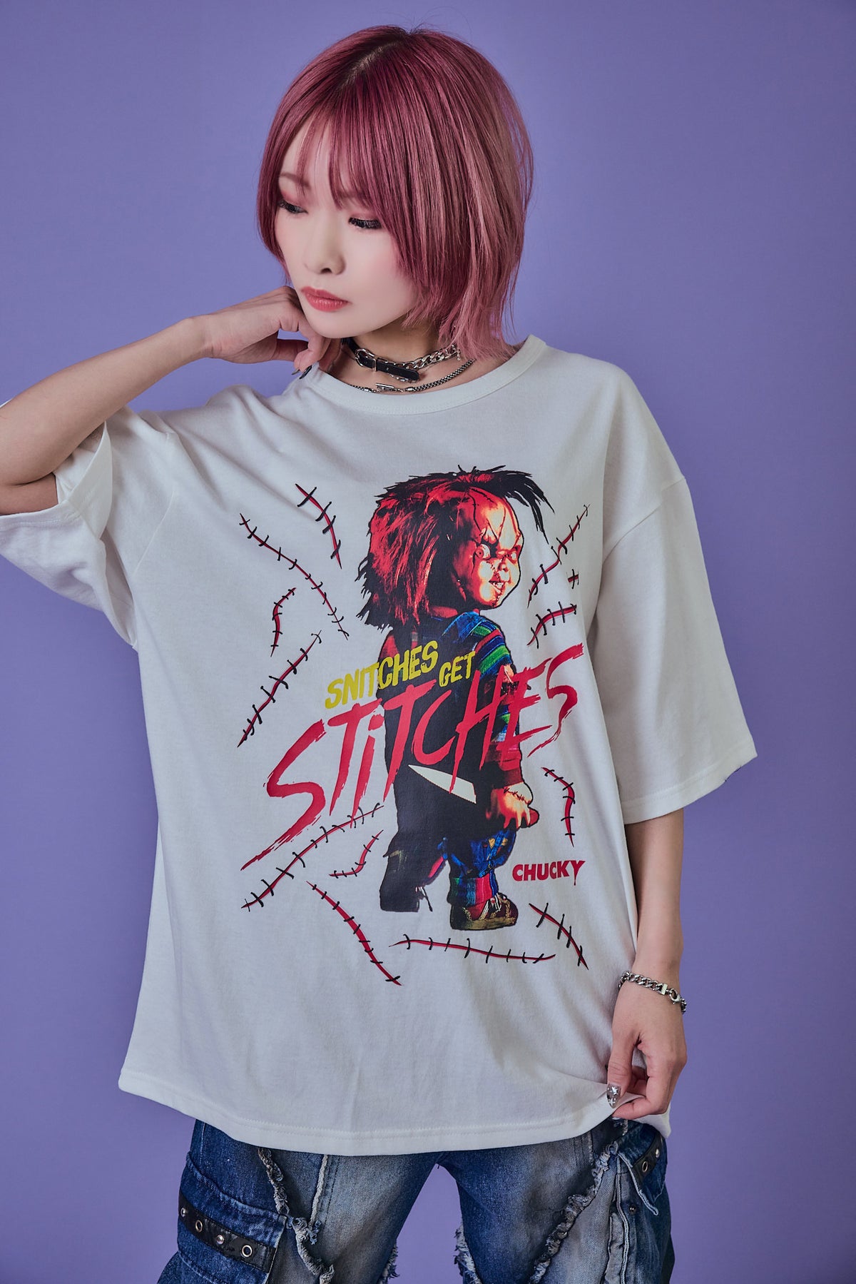 【Y.e(J)ow】CHUCKY チャッキー TEE (136413)