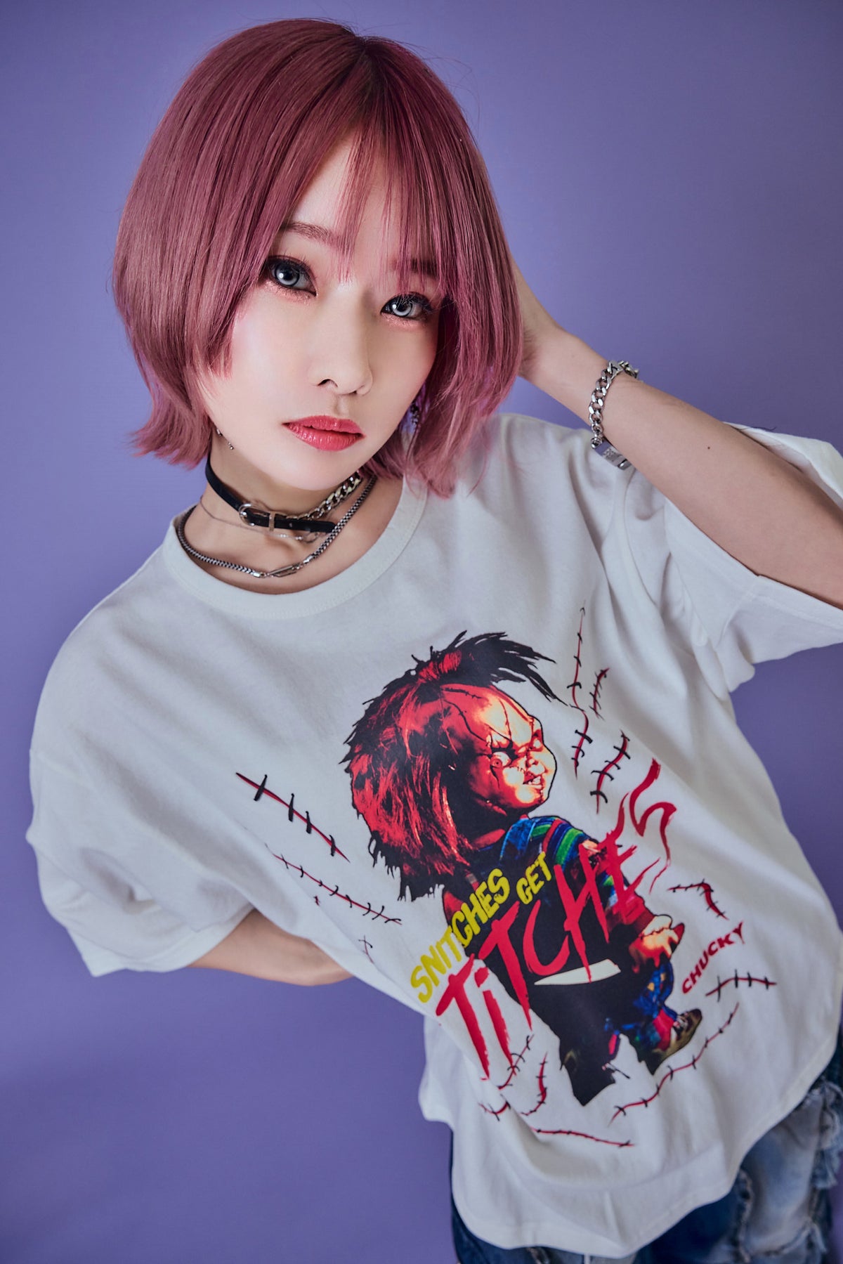 【Y.e(J)ow】CHUCKY チャッキー TEE (136413)