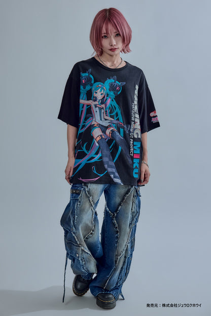 【P.N UNDERGROUND × RACING MIKU】レーシングミクTEE (736416)