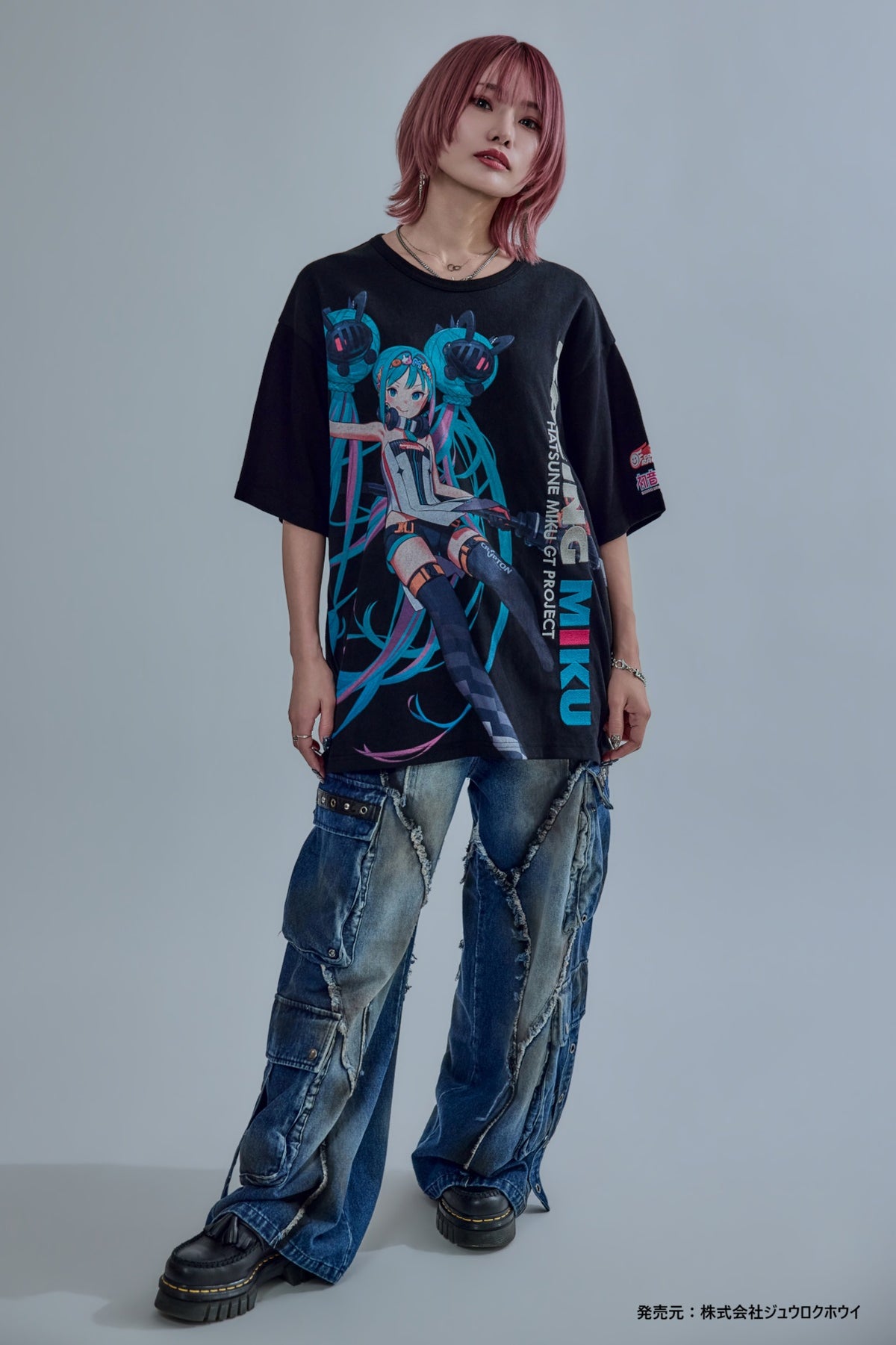 【P.N UNDERGROUND × RACING MIKU】レーシングミクTEE (736416)