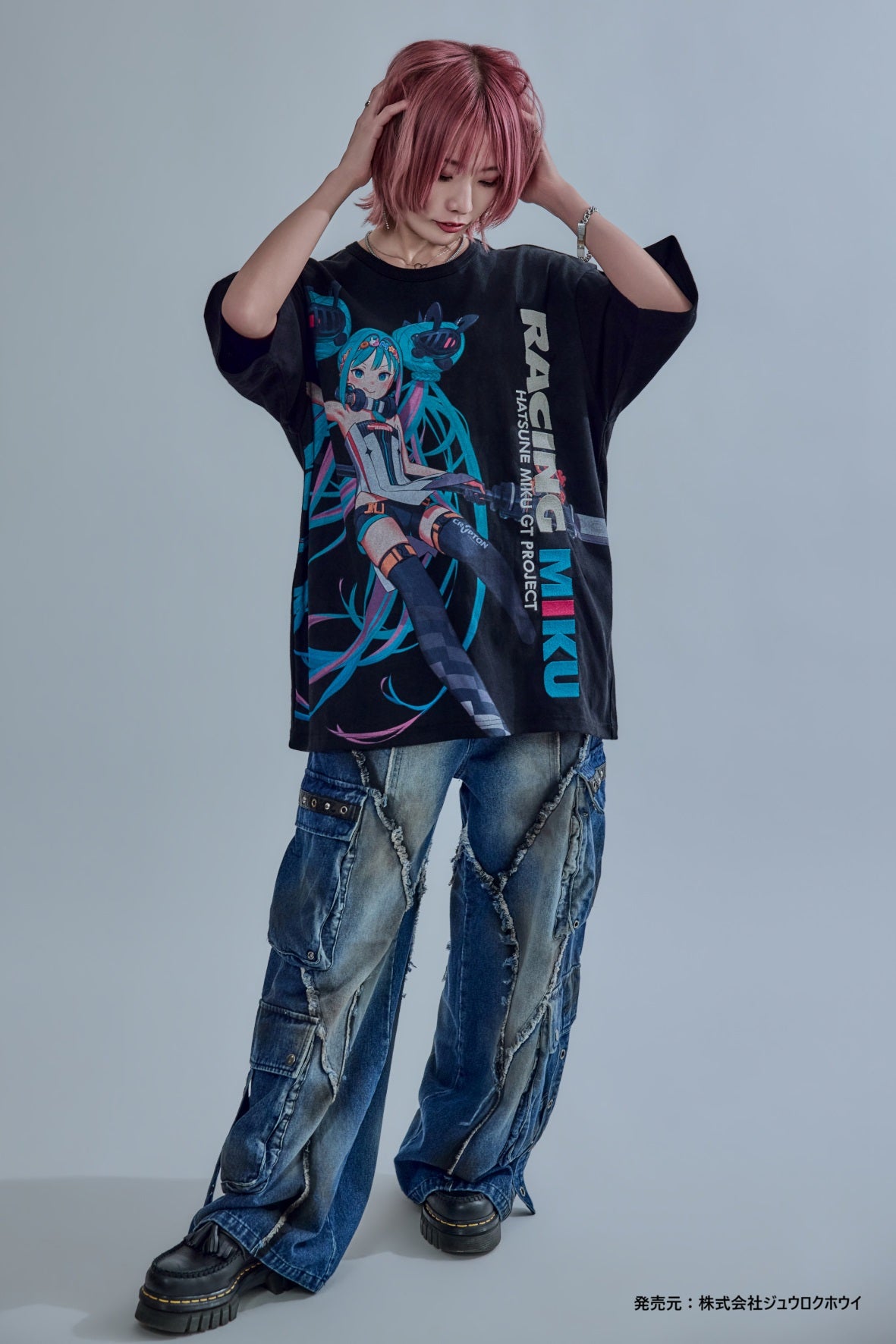 【P.N UNDERGROUND × RACING MIKU】レーシングミクTEE (736416)