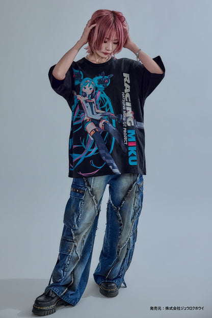 【P.N UNDERGROUND × RACING MIKU】レーシングミクTEE (736416)
