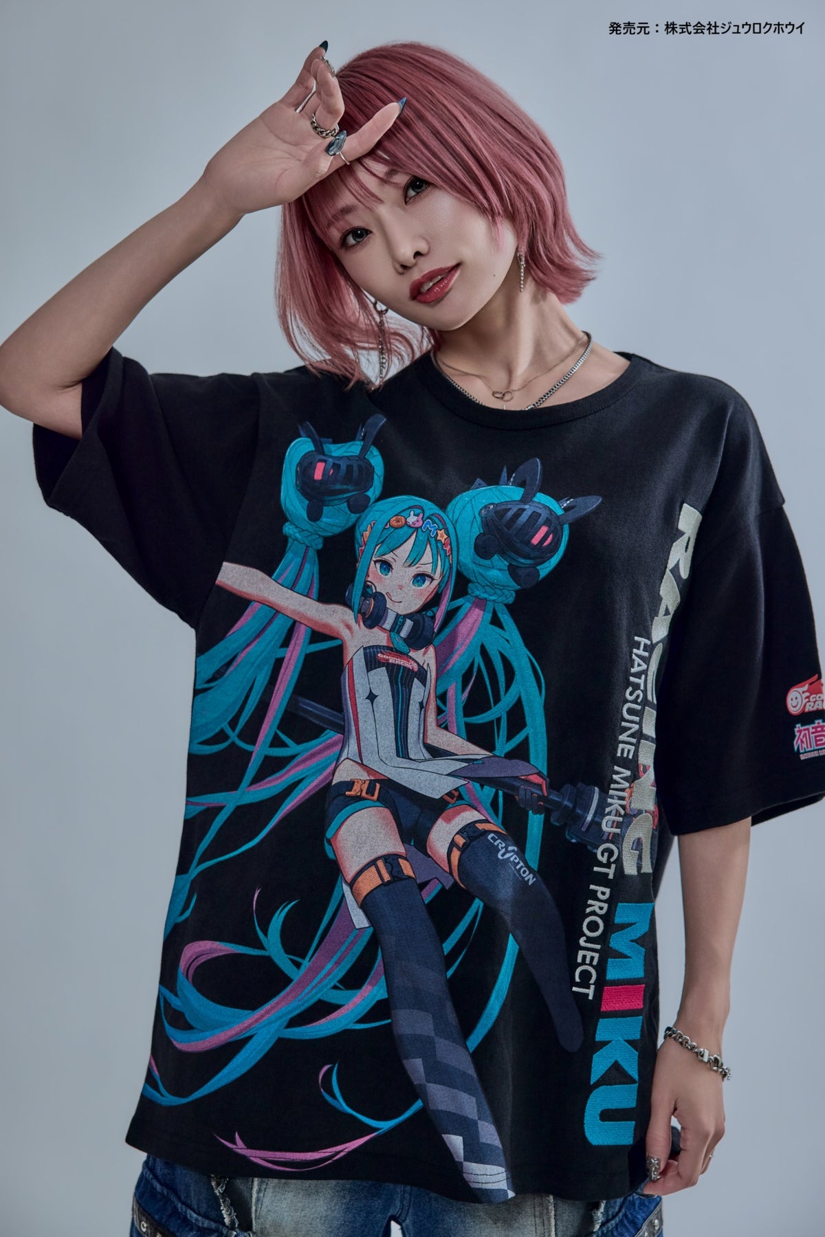 【P.N UNDERGROUND × RACING MIKU】レーシングミクTEE (736416)