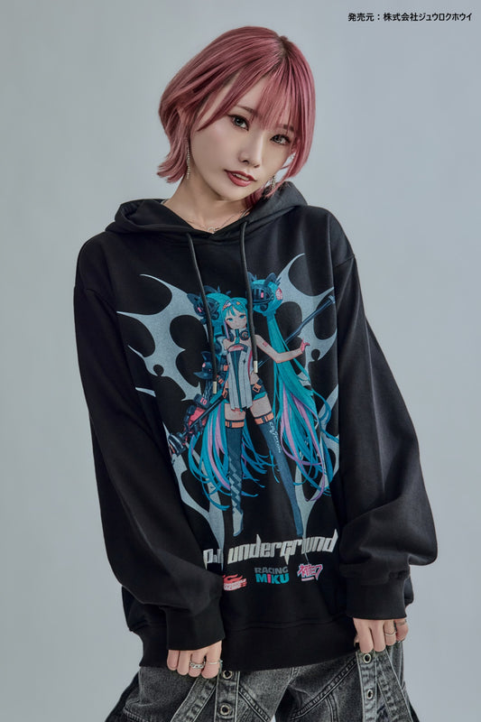 【P.N UNDERGROUND × RACING MIKU】レーシングミク パーカー (736418)