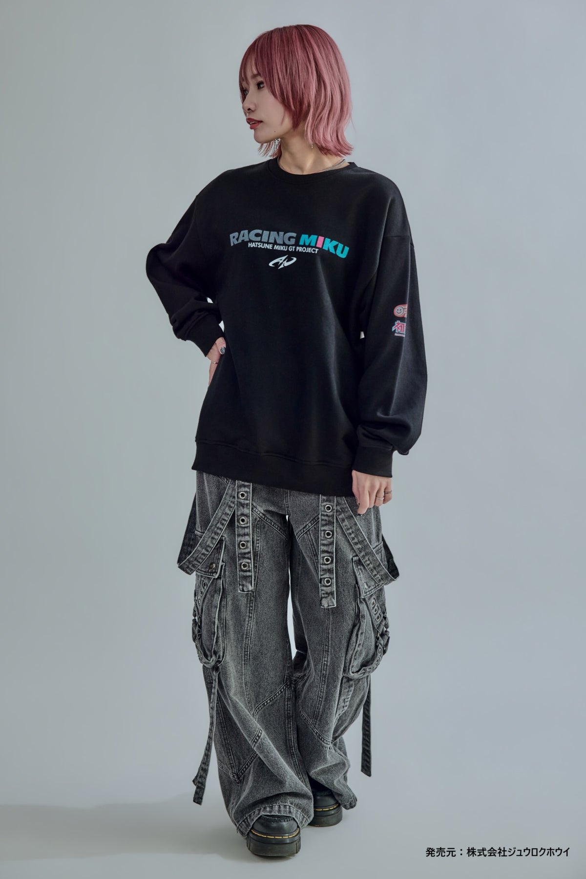 【P.N UNDERGROUND × RACING MIKU】レーシングミク クルーネックスウェット (736417)