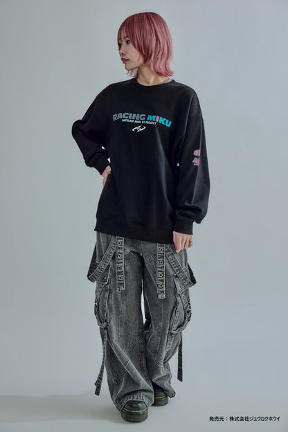 【P.N UNDERGROUND × RACING MIKU】レーシングミク クルーネックスウェット (736417)