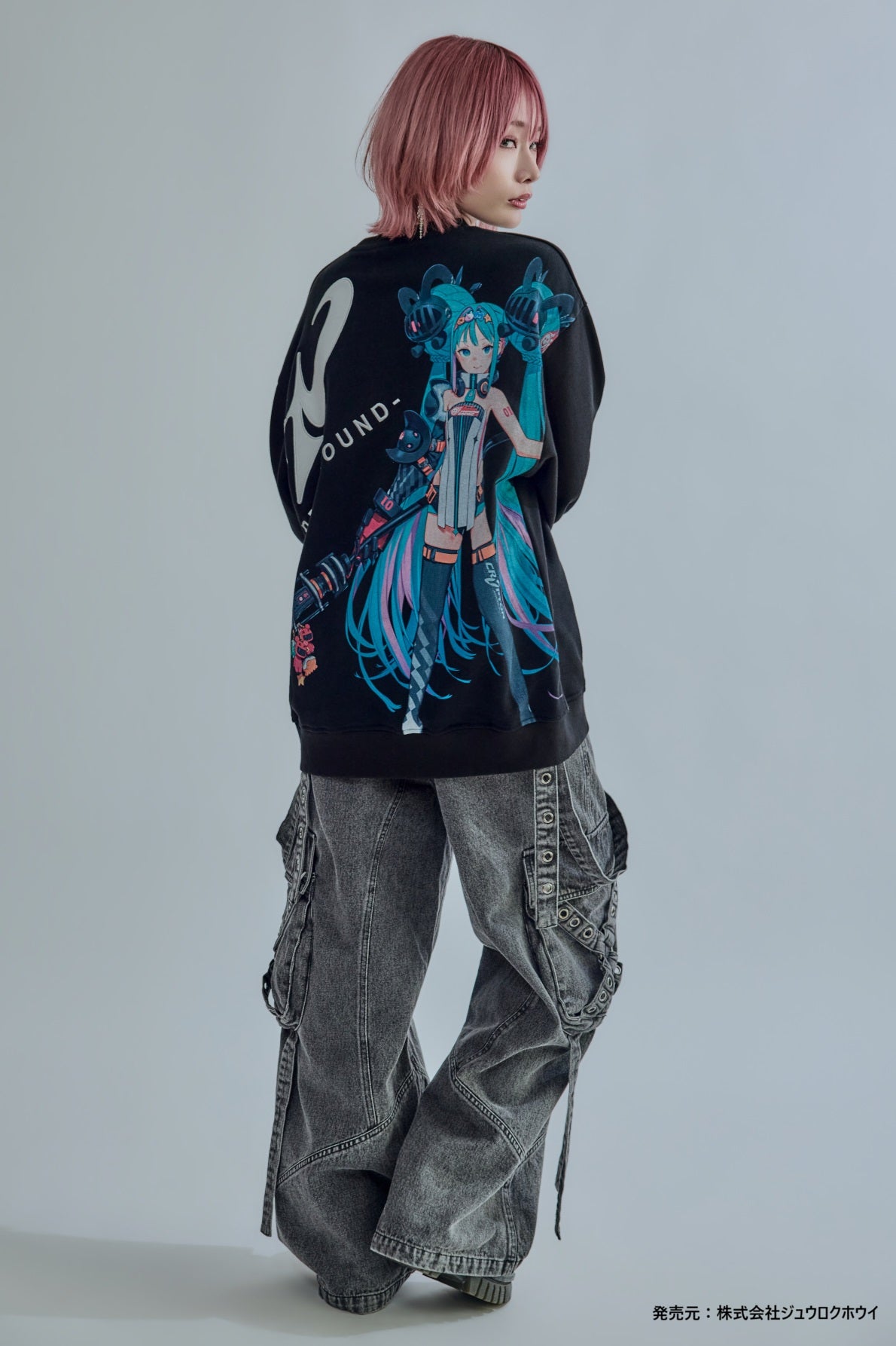 【P.N UNDERGROUND × RACING MIKU】レーシングミク クルーネックスウェット (736417)