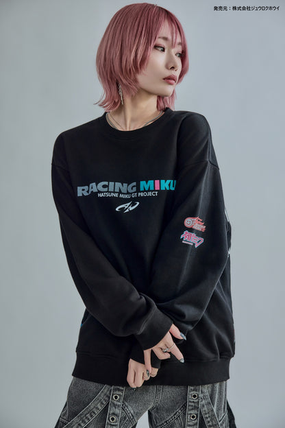 【P.N UNDERGROUND × RACING MIKU】レーシングミク クルーネックスウェット (736417)