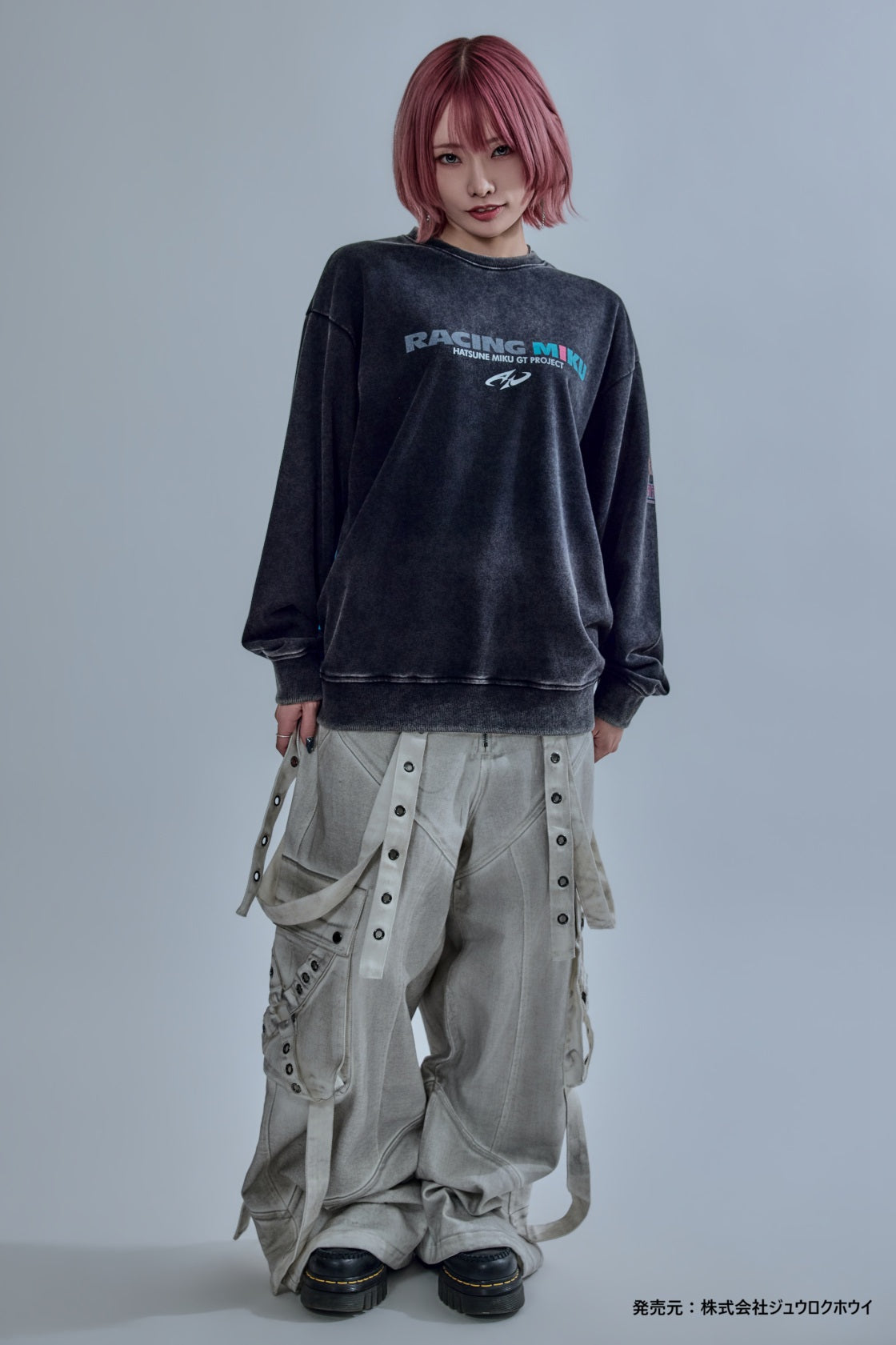 【P.N UNDERGROUND × RACING MIKU】レーシングミク クルーネックスウェット (736417)