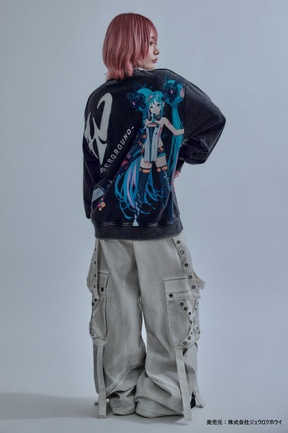 【P.N UNDERGROUND × RACING MIKU】レーシングミク クルーネックスウェット (736417)
