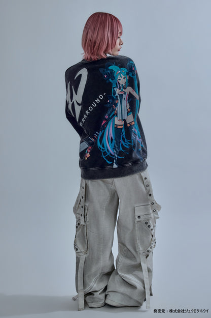 【P.N UNDERGROUND × RACING MIKU】レーシングミク クルーネックスウェット (736417)