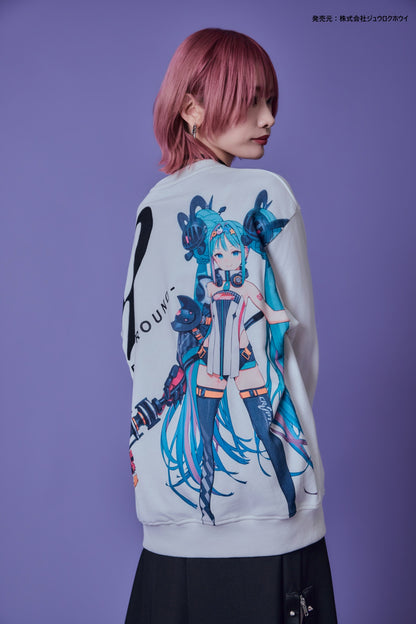 【P.N UNDERGROUND × RACING MIKU】レーシングミク クルーネックスウェット (736417)