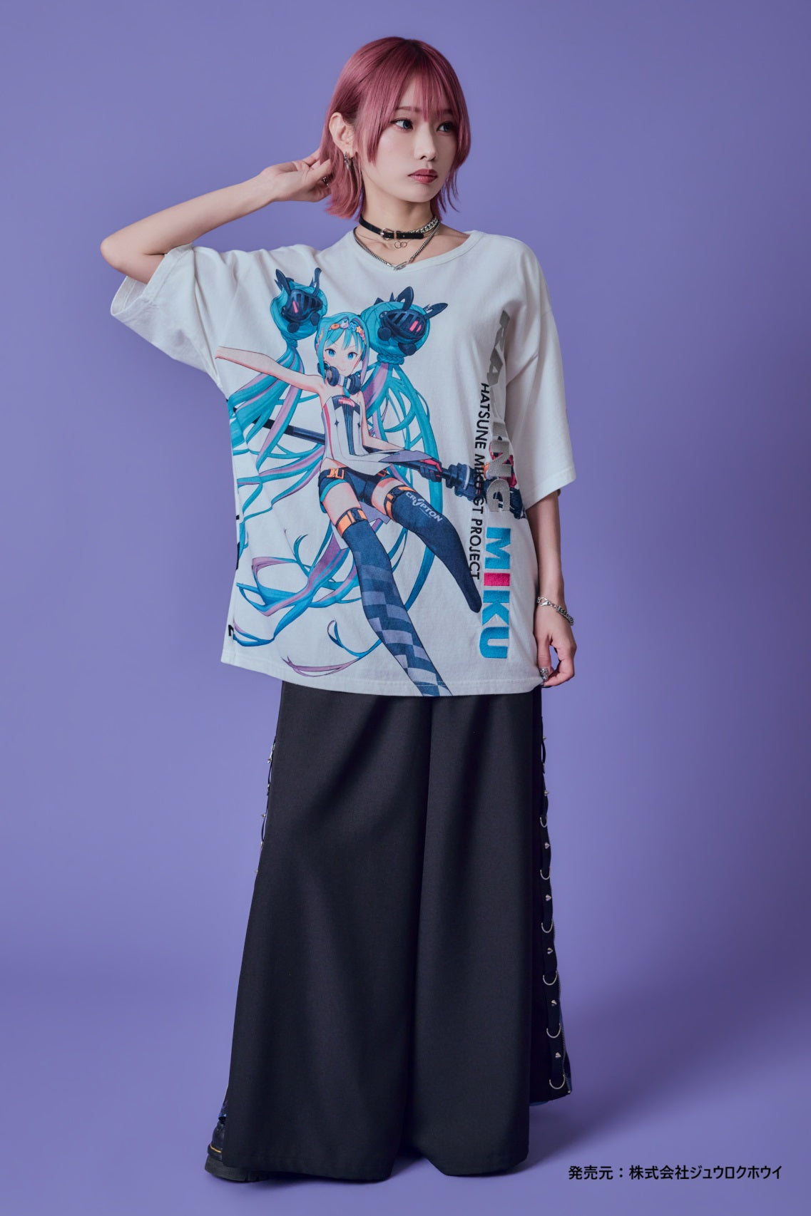 【P.N UNDERGROUND × RACING MIKU】レーシングミクTEE (736416)