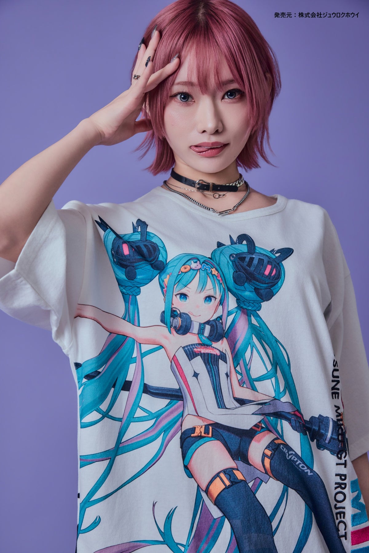 【P.N UNDERGROUND × RACING MIKU】レーシングミクTEE (736416)