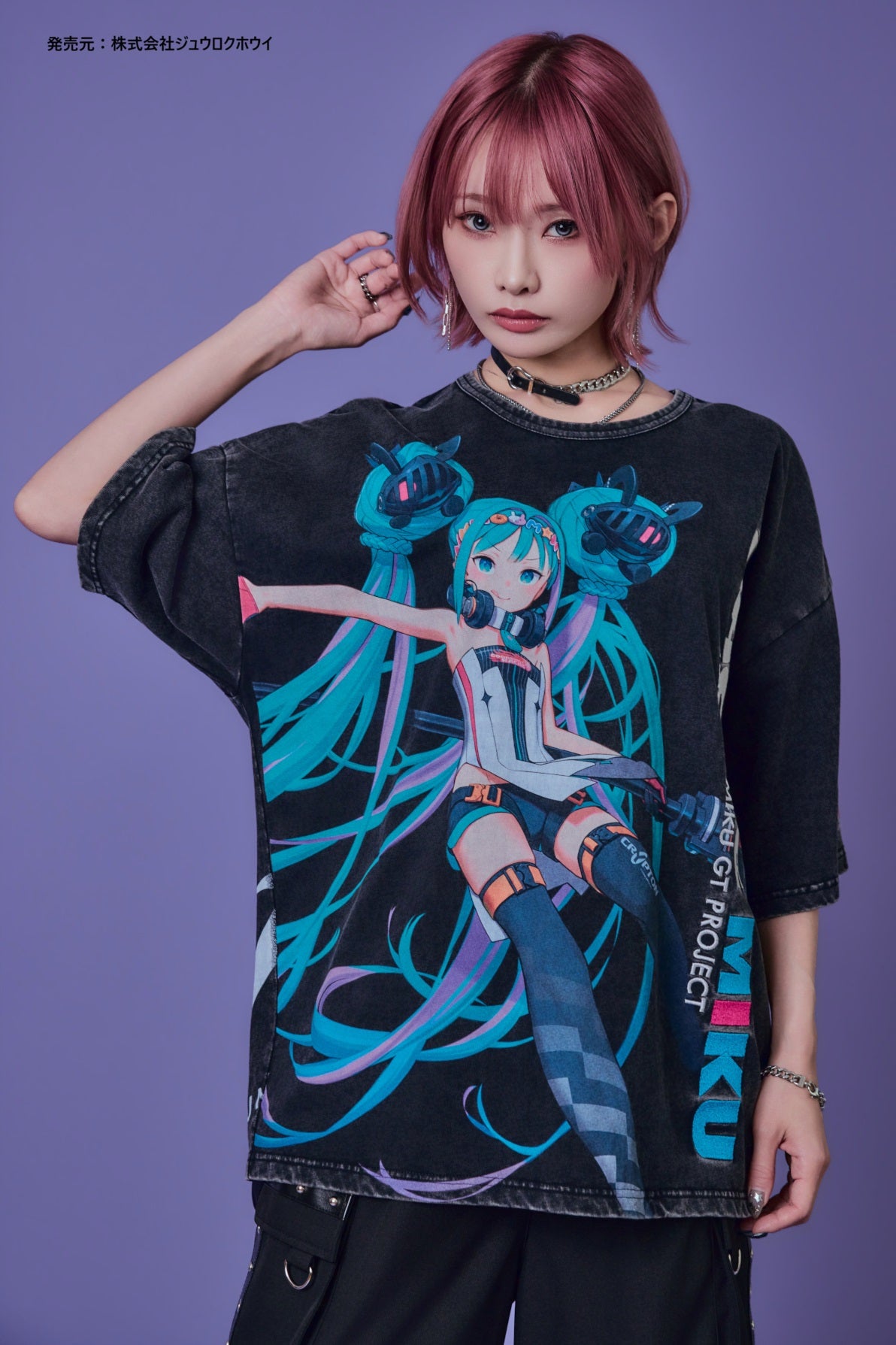 【P.N UNDERGROUND × RACING MIKU】レーシングミクTEE (736416)