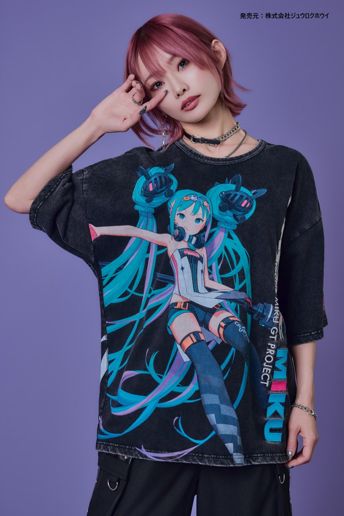 【P.N UNDERGROUND × RACING MIKU】レーシングミクTEE (736416)
