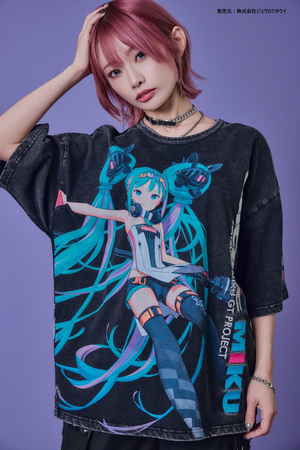 【P.N UNDERGROUND × RACING MIKU】レーシングミクTEE (736416)