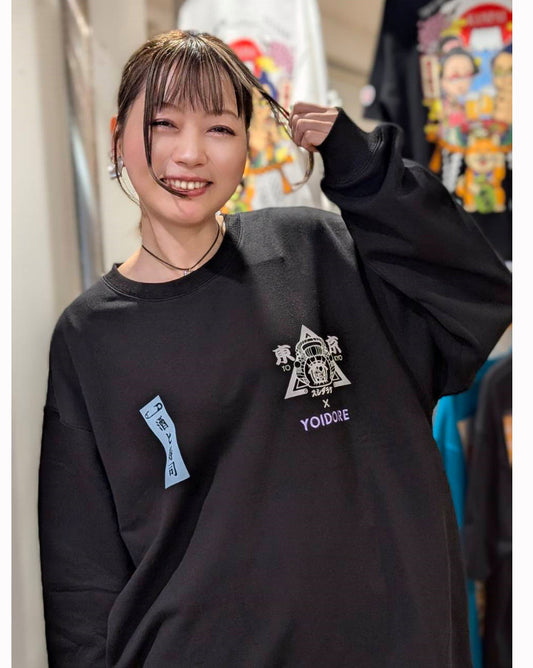 【YOIDORE】 東京スシダラケ コラボ クルーネックスウェット (845611)