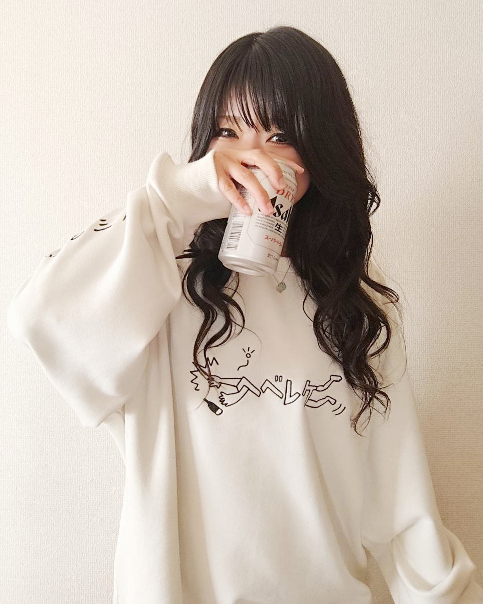 【YOIDORE】 ヘベレケ スエードタッチ クルーネック (816607)