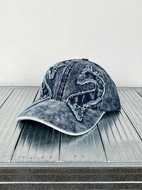 【P.N UNDERGROUND】アップリケ刺繡 CAP (716925)