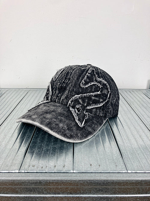 【P.N UNDERGROUND】アップリケ刺繡 CAP (716925)