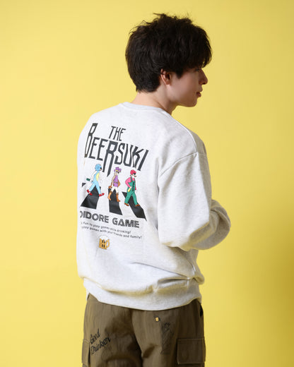 【YOIDORE】BEER SUKI クルーネックスウェット (845607)