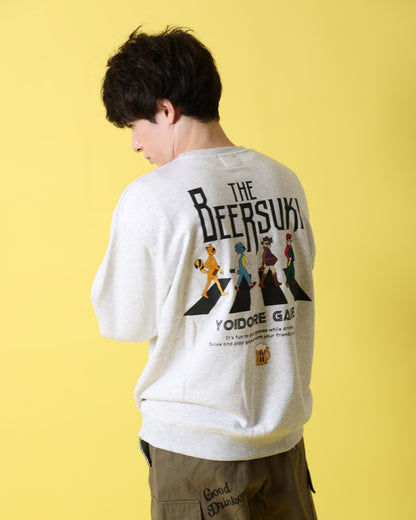 【YOIDORE】BEER SUKI クルーネックスウェット (845607)