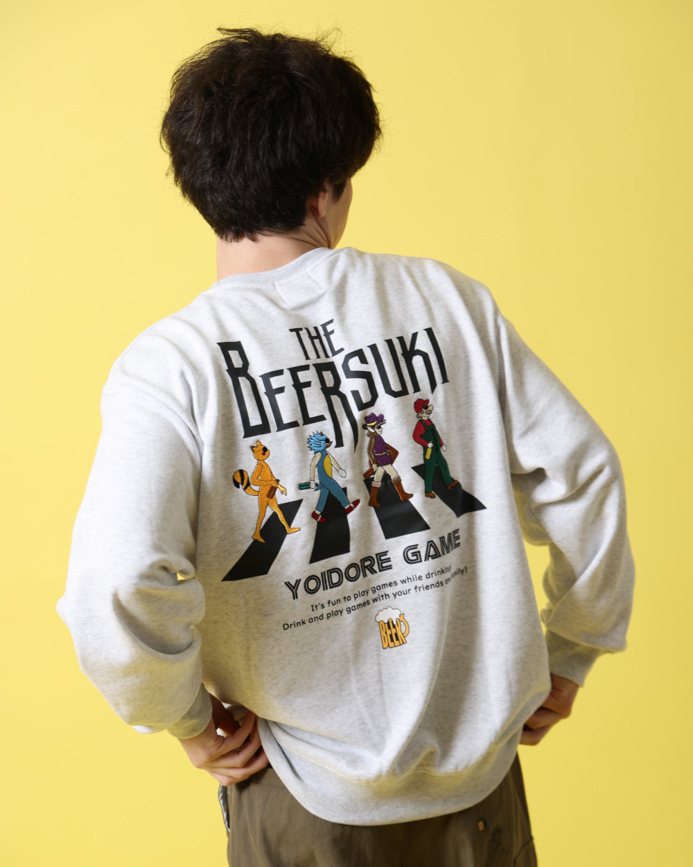 YOIDORE】BEER SUKI クルーネックスウェット (845607) – ring official