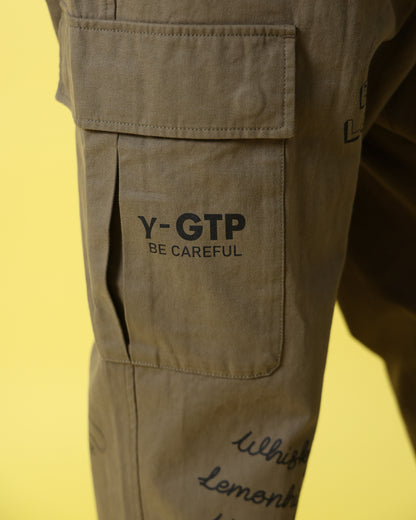 【YOIDORE】 ヴィンテージ栓抜き らくがき カーゴパンツ (816003)