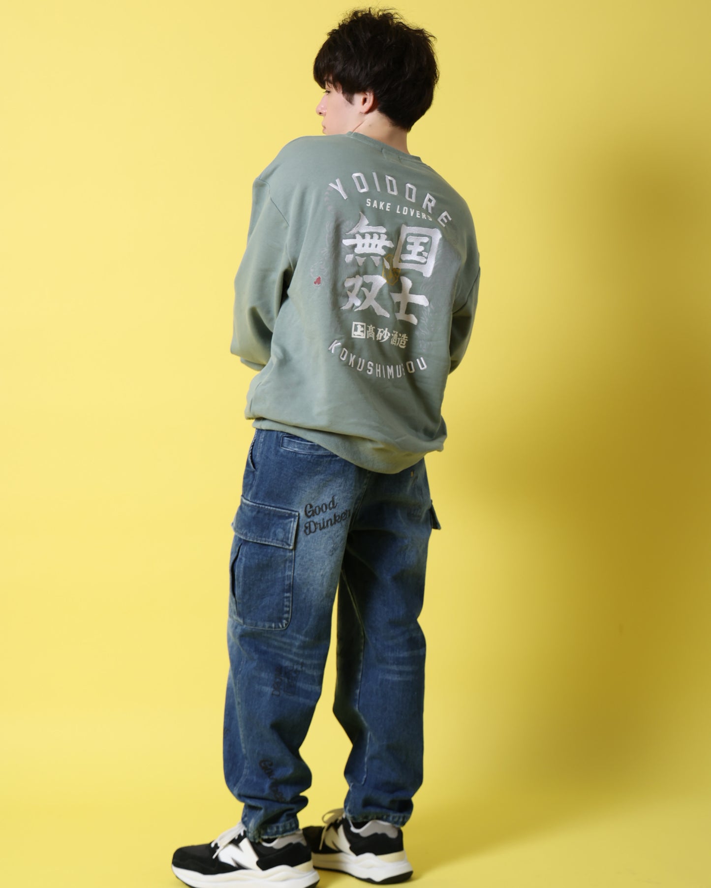 【YOIDORE】×【国士無双】コラボ クルーネックスウェット (816603)