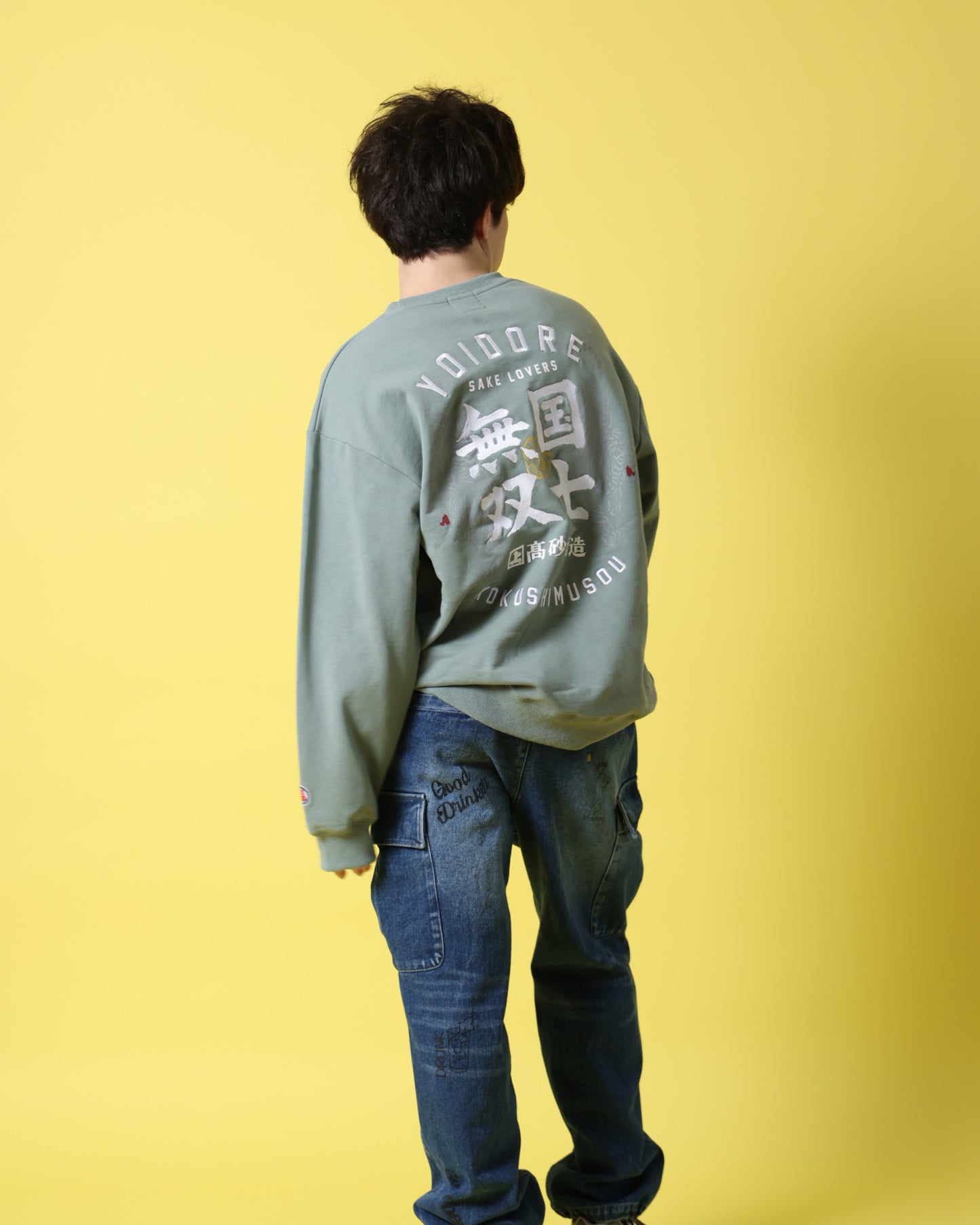 【YOIDORE】×【国士無双】コラボ クルーネックスウェット (816603)