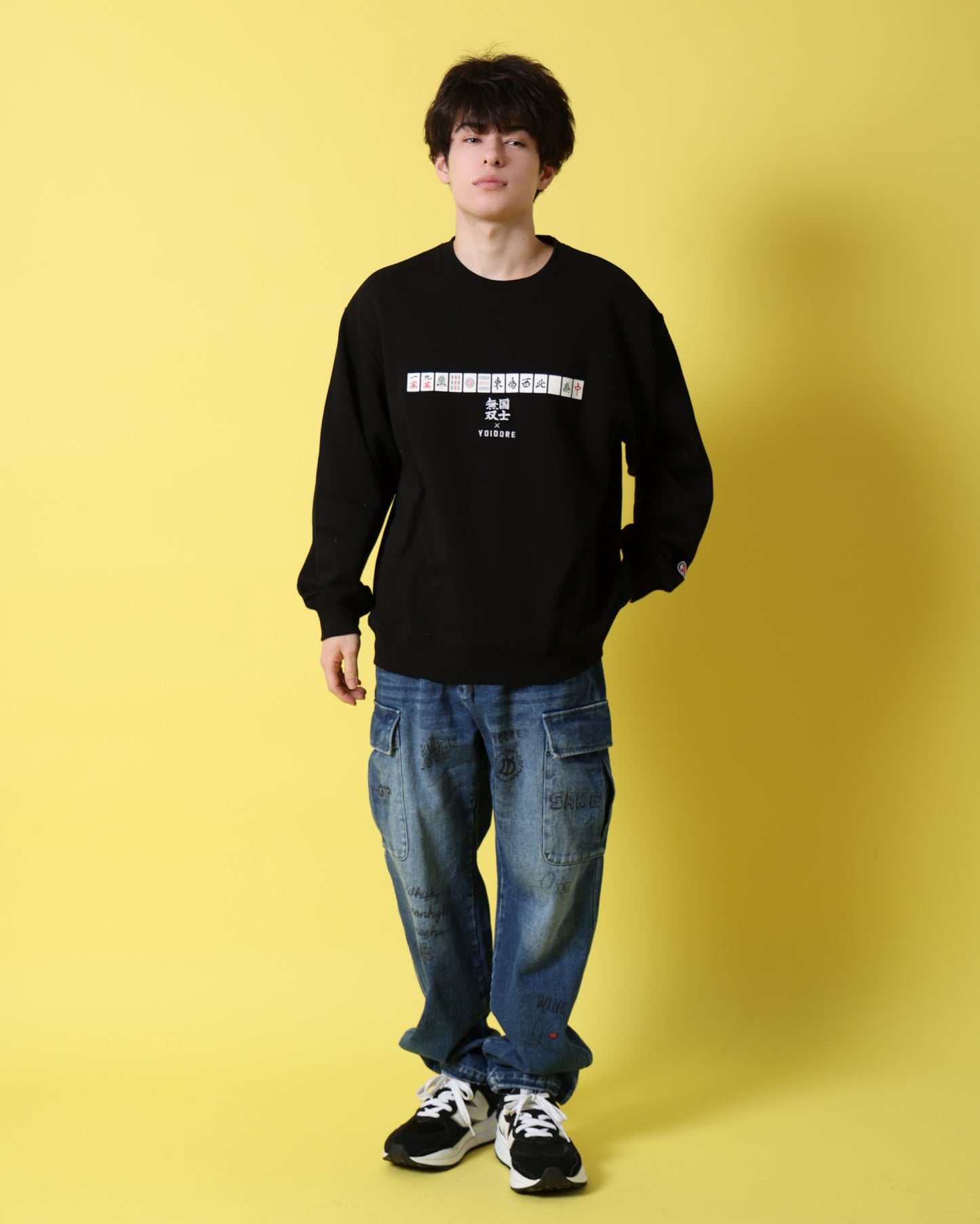【YOIDORE】×【国士無双】コラボ クルーネックスウェット (816603)